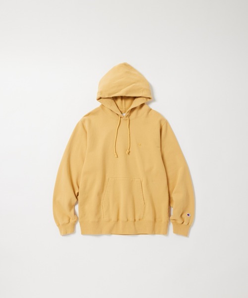 Champion(チャンピオン)の「【Champion/チャンピオン】直営限定コレクション メンズ フーデッドスウェットシャツ(パーカー・メンズ・グレー系その他/ブラック/グレー/ダークネイビー/ベージュ/オートミール/パープル/その他35・SMALL/MEDIUM/LARGE/X-LARGE)」の5枚目の写真