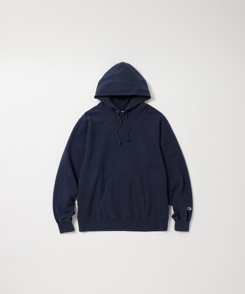 Champion(チャンピオン)の「【Champion/チャンピオン】直営限定コレクション メンズ フーデッドスウェットシャツ(パーカー・メンズ・グレー系その他/ブラック/グレー/ダークネイビー/ベージュ/オートミール/パープル/その他35・SMALL/MEDIUM/LARGE/X-LARGE)」の11枚目の写真