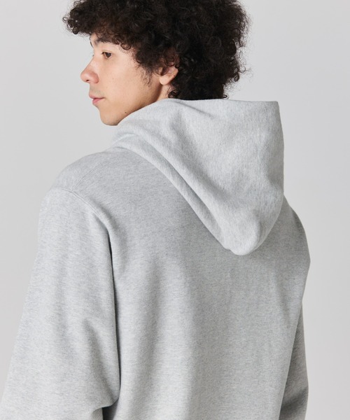 Champion(チャンピオン)の「【Champion/チャンピオン】直営限定コレクション メンズ フーデッドスウェットシャツ(パーカー・メンズ・グレー系その他/ブラック/グレー/ダークネイビー/ベージュ/オートミール/パープル/その他35・SMALL/MEDIUM/LARGE/X-LARGE)」の12枚目の写真