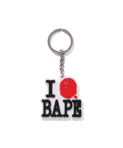 I LOVE BAPE KEYCHAIN（キーホルダー）｜A BATHING APE（ア
