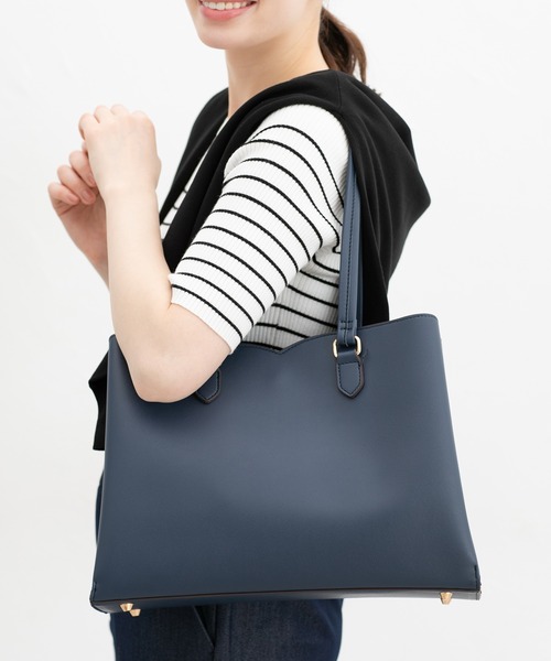 スカラップA4トート（トートバッグ）｜Honeys（ハニーズ）の