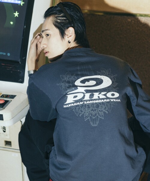 セール】PIKO/ピコ 別注 ビッグロゴ ロングスリーブTシャツ（Tシャツ