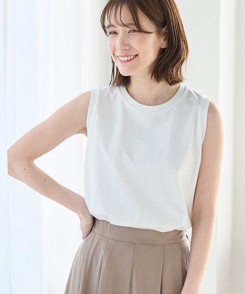 HYS 今期　タンクトップ XWFSL02H2 リラックスサポート パッド付き タンクトップ