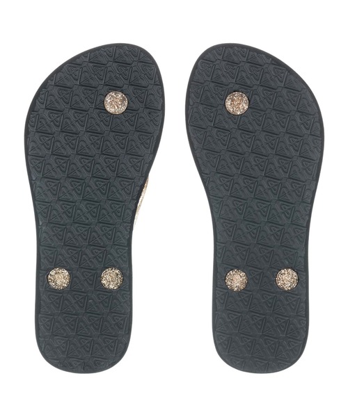 ROXY（ロキシー）の「RG VIVA SPARKLE /ロキシーキッズグリッタービーサン（ビーチサンダル）（サンダル・キッズ・ブラック/ブルー/ピンク・17cm/18cm/19cm/20cm/21cm/22cm）」の5枚目の写真