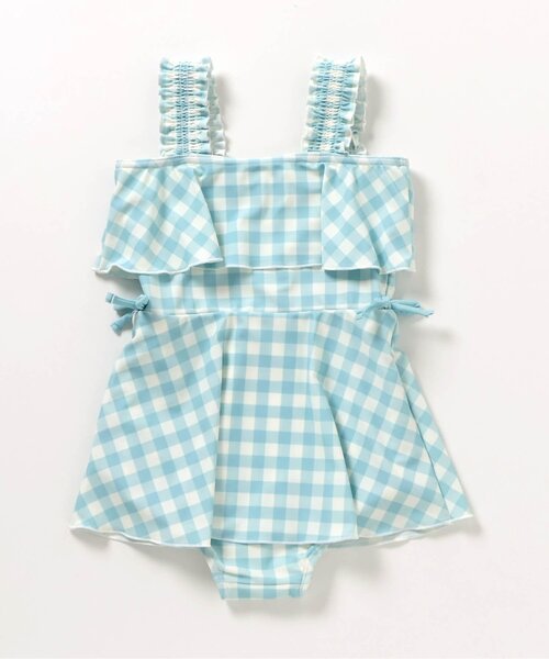 BREEZE（ブリーズ）の「【UVカット/ジュニア対応】フリルワンピース水着（水着・キッズ・サックスブルー/レッド・80/90/100/110/120/130/140）」の20枚目の写真