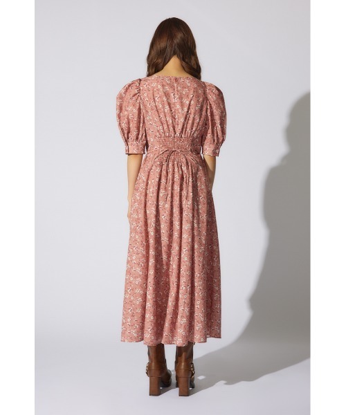 rienda(リエンダ)の「バストギャザーデザインフレアワンピース 半袖 夏服(ワンピース・レディース・ブルー系その他3/レッド系その他・SMALL/MEDIUM)」の21枚目の写真