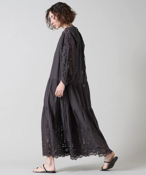 Liesse(リエス)の「インド刺繍ワンピース(ワンピース・レディース・テラコッタ/スミクロ・FREE)」の22枚目の写真