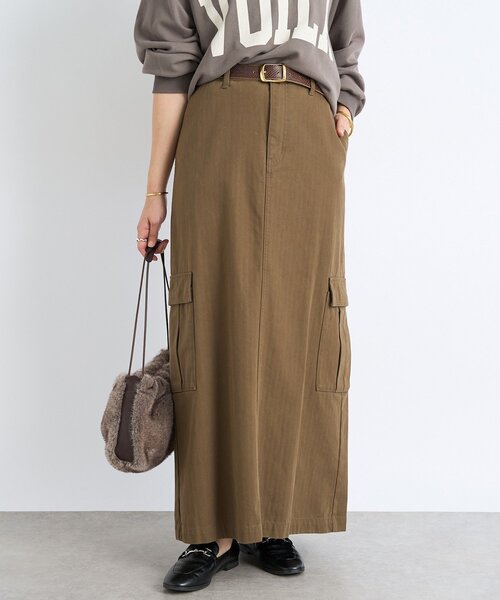 リヴドロワ　【MONN.:.(モン)】カーゴマキシスカート MONN.:.(モン)】カーゴマキシスカート（スカート）｜RIVE DROITE