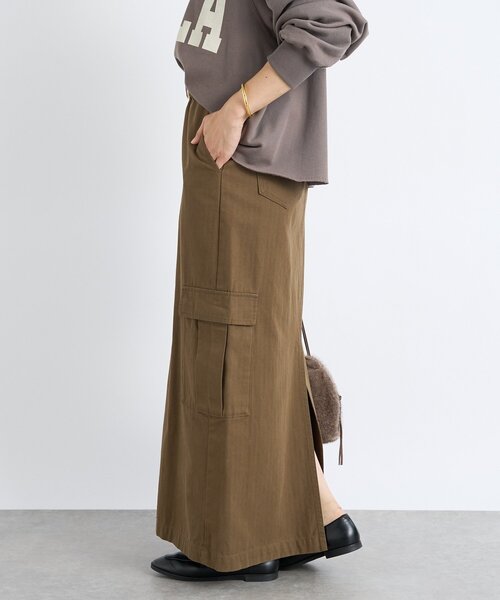 リヴドロワ モンカーゴマキシスカート美品38サイズ リヴドロワ モン