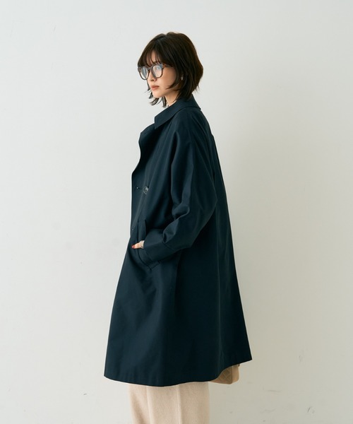 TICCA(ティッカ)の「【定番人気2026SS新作】【TICCA/ティッカ】テントトレンチコート(トレンチコート・レディース・ネイビー/ベージュ/カーキ・フリー)」の14枚目の写真