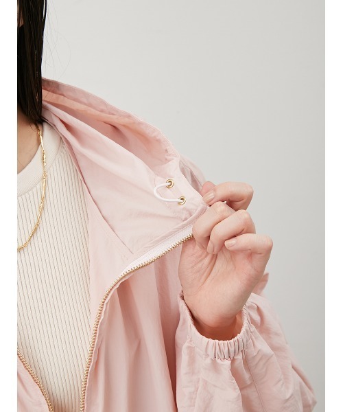 Mila Owen（ミラオーウェン）の「【ウォッシャブル】撥水リサイクルナイロンコート（その他アウター・レディース・アイボリー/ブラック/ピンク・FREE）」の15枚目の写真