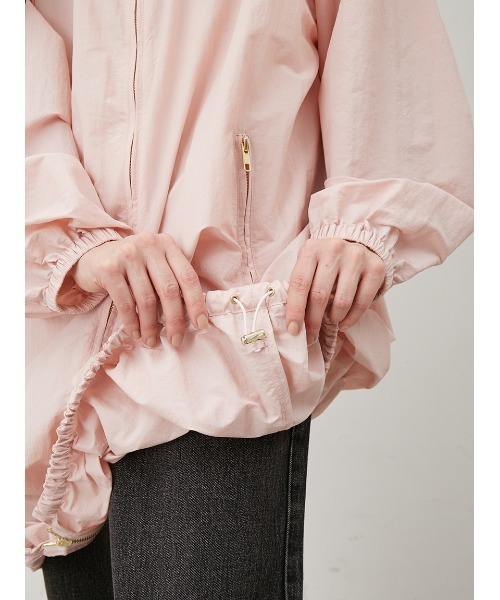 Mila Owen（ミラオーウェン）の「【ウォッシャブル】撥水リサイクルナイロンコート（その他アウター・レディース・アイボリー/ブラック/ピンク・FREE）」の16枚目の写真