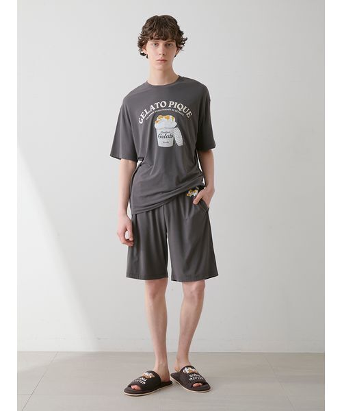 gelato pique 【UNISEX】Tシャツ ハーフパンツセット セール】【ラッピング済み】【UNISEX】ワンポイントTシャツ&DOG
