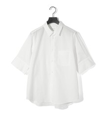 MIDIUMISOLID（ミディウミソリッド）の「MIDIUMISOLID for Ladies ハーフスリーブシャツ（シャツ/ブラウス）」