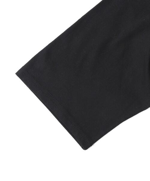 WOND(ウォンド)の「WOND/フーデッドバイカラーT(Tシャツ/カットソー・レディース・ブラック/グリーン・FREE)」の7枚目の写真