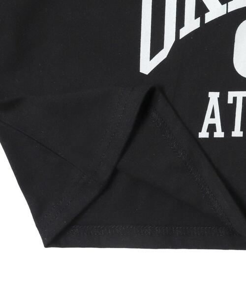 WOND(ウォンド)の「WOND/フーデッドバイカラーT(Tシャツ/カットソー・レディース・ブラック/グリーン・FREE)」の6枚目の写真