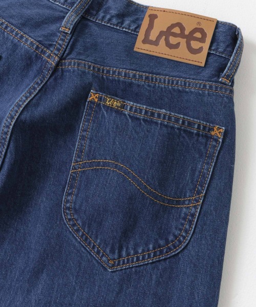 Lee(リー)の「『別注』Lee×DOORS ワイドストレートパンツ(デニムパンツ・レディース・ライトインディゴブルー/ベージュ/インディゴブルー・X-SMALL/SMALL/MEDIUM)」の19枚目の写真