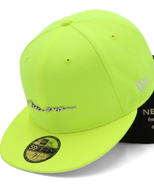 ニューエラキャップ 59FIFTY 手書き風メタルロゴ ONSPOTZ別注