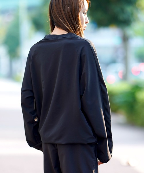 THE MILES（ザ マイルズ）の「GYMTEC 4WAYストレッチワークアウト メッシュ切替長袖ピステ（Tシャツ/カットソー・メンズ・ライトグレー/ダークグレー/ネイビー/ブラック・MEDIUM/LARGE/X-LARGE）」の14枚目の写真