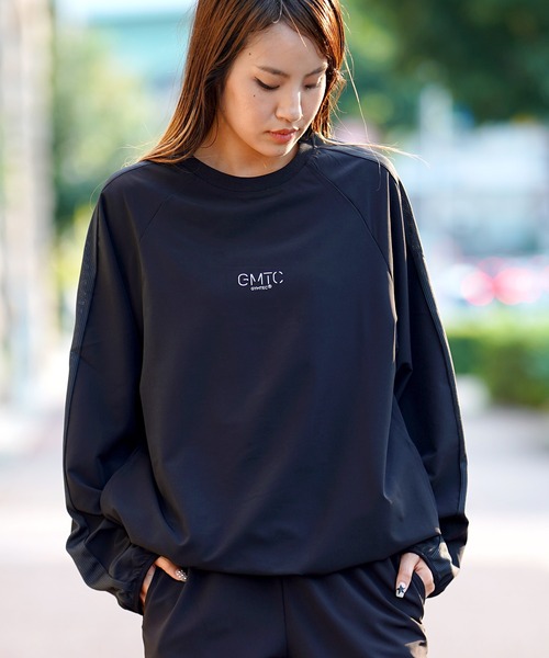 THE MILES（ザ マイルズ）の「GYMTEC 4WAYストレッチワークアウト メッシュ切替長袖ピステ（Tシャツ/カットソー・メンズ・ライトグレー/ダークグレー/ネイビー/ブラック・MEDIUM/LARGE/X-LARGE）」の16枚目の写真