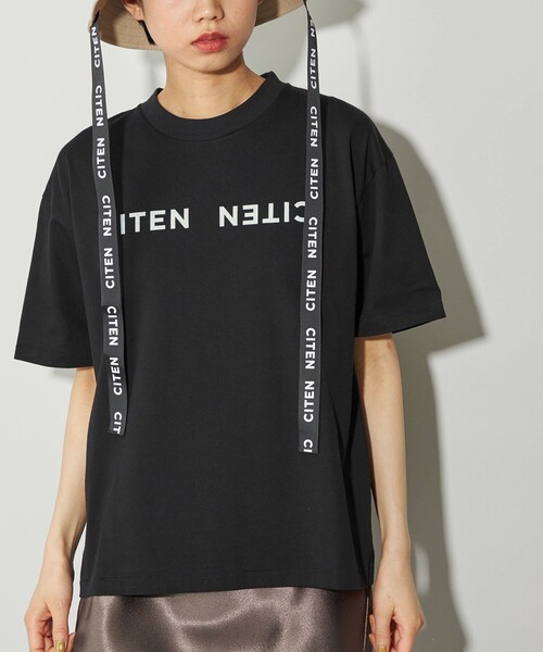 ★国内在庫/送関込**新作*SIGNビッグロゴTシャツ★ CITEN>CITENビッグロゴTヨコ(Tシャツ/カットソー)|CITEN