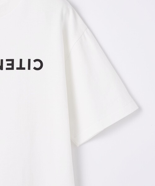 CITEN（シテン）の「＜CITEN＞CITENビッグロゴTヨコ（Tシャツ/カットソー・レディース・ブラック/ホワイト/ネイビー/オレンジ・FREE）」の8枚目の写真