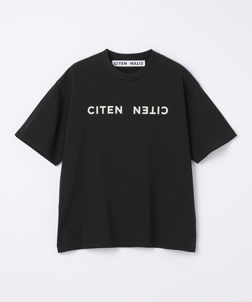 CITEN（シテン）の「＜CITEN＞CITENビッグロゴTヨコ（Tシャツ/カットソー・レディース・ブラック/ホワイト/ネイビー/オレンジ・FREE）」の11枚目の写真