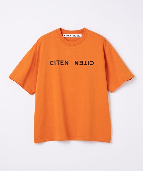 CITEN（シテン）の「＜CITEN＞CITENビッグロゴTヨコ（Tシャツ/カットソー・レディース・ブラック/ホワイト/ネイビー/オレンジ・FREE）」の15枚目の写真