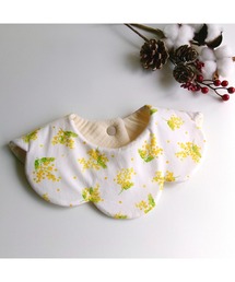 tone（トーン）の「【hanakago】ミモザ/ベビースタイ / ビブ/よだれかけ(SU)（スタイ/よだれかけ）」