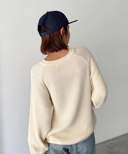CANAL JEAN（キャナルジーン）の「Palette　Palette CAP（キャップ・レディース・ブルー系その他/オフホワイト・ONE SIZE）」の6枚目の写真