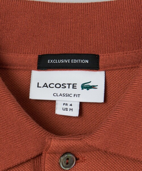 別注】＜LACOSTE＞ ピケ スキッパー ポロシャツ 【公式通販】