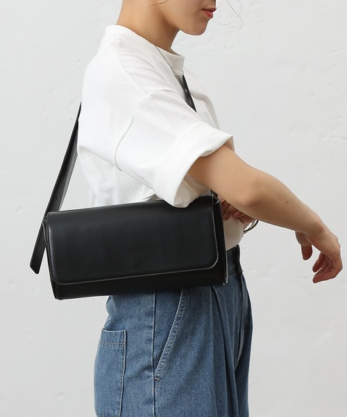 COLONY 2139（コロニートゥーワンスリーナイン）の「スクエアボディーバッグ（ボディバッグ/ウエストポーチ・レディース・ブラック/ブラウン・FREE）」の5枚目の写真