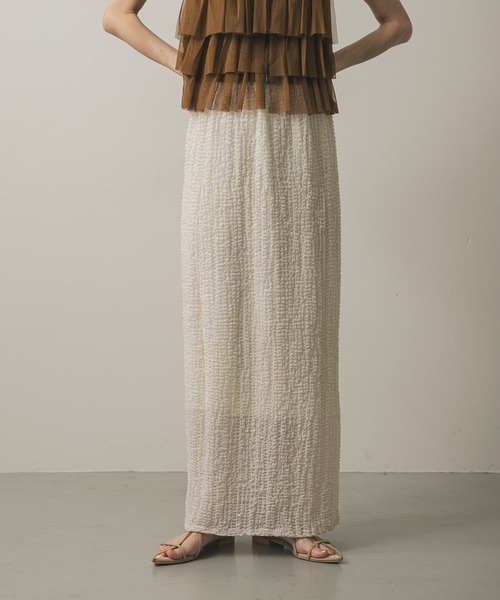 CITY／シティ　シアーカットジャガードレイヤードSK CITY／シティ シアーカットジャガードレイヤードSK