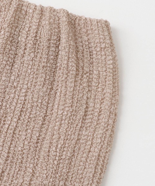 SENSE OF PLACE by URBAN RESEARCH（センスオブプレイスバイアーバンリサーチ）の「シアーフクレジャガードスカート（スカート・レディース・ブラック/アイボリー/モカ・ONE）」の6枚目の写真