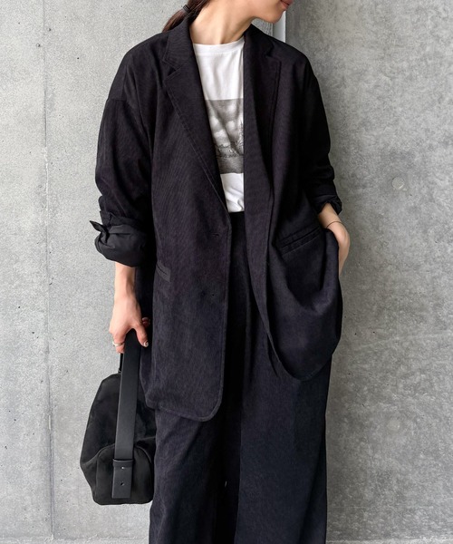 セール】コーデュロイテーラードジャケット（テーラードジャケット