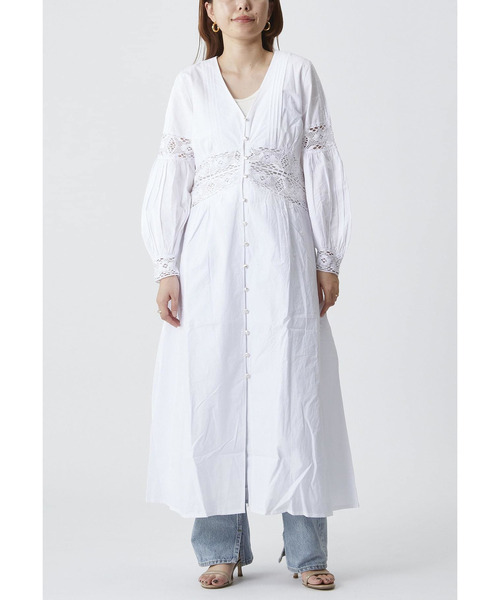 セール】＜SARA MALLIKA （サラマリカ）＞コットンレースフレ