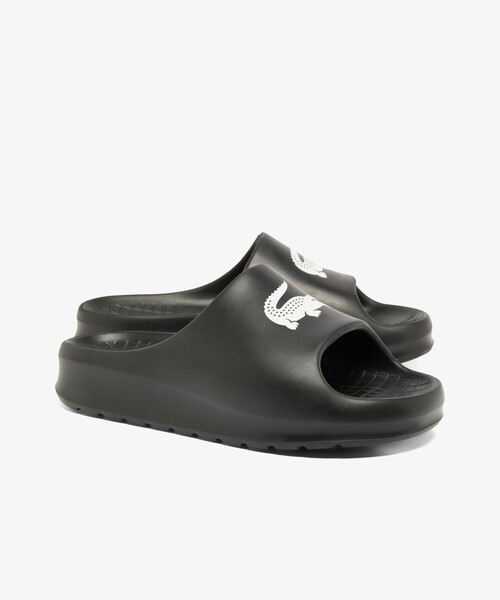 【LACOSTE】SERVE SLIDE 0.0 1251 CFA GRN/WHT 国内発送 Men's Serve Slides 2.0 - Slides - New In 2025 | Lacoste