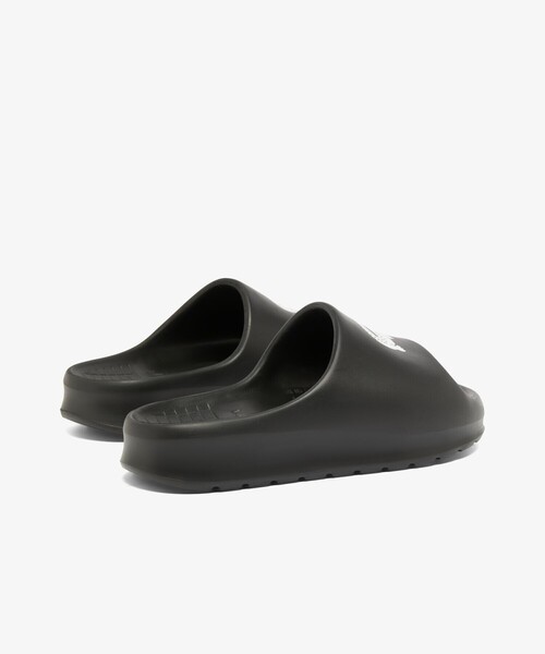 LACOSTE（ラコステ）の「レディース SERVE SLIDE 2.0 224 1 CFA（サンダル・レディース・ブラック×ホワイト・22.5cm/24.0cm/23.5cm/25.0cm）」の3枚目の写真