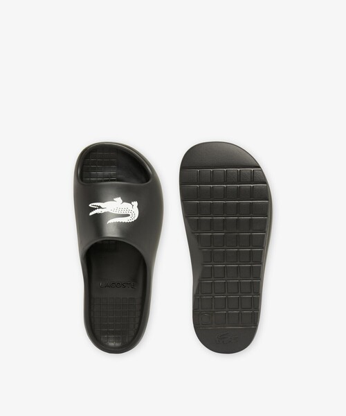 LACOSTE（ラコステ）の「レディース SERVE SLIDE 2.0 224 1 CFA（サンダル・レディース・ブラック×ホワイト・22.5cm/24.0cm/23.5cm/25.0cm）」の4枚目の写真
