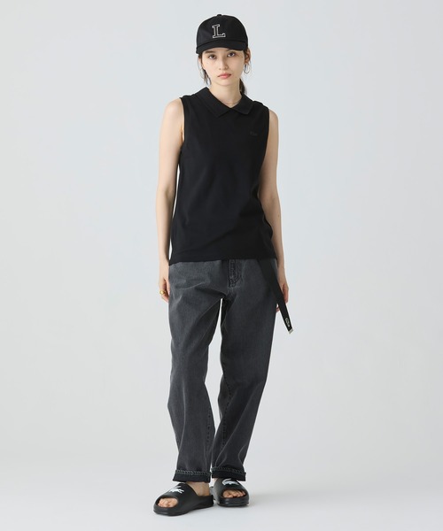 LACOSTE（ラコステ）の「レディース SERVE SLIDE 2.0 224 1 CFA（サンダル・レディース・ブラック×ホワイト・22.5cm/24.0cm/23.5cm/25.0cm）」の8枚目の写真