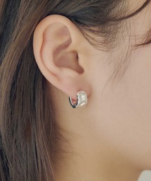 バンピー フープ ワンタッチ ピアス