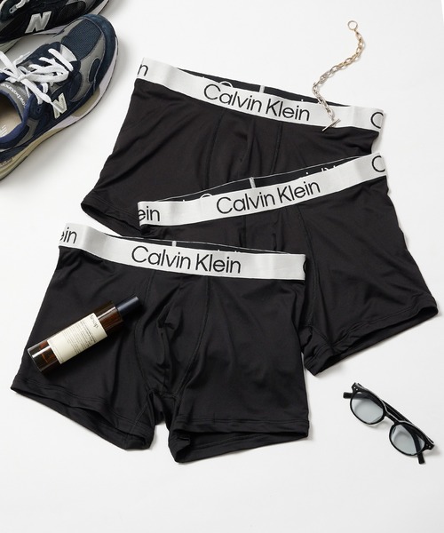 セール】【Calvin Klein】3パック トランクス TRUNK 3PK