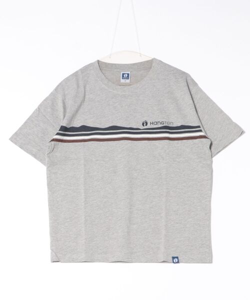 HANGTEN（ハンテン）の「【HANGTEN/ハンテン】天竺プリント半袖Tシャツ（Tシャツ/カットソー・メンズ・レッド/ホワイト/ネイビー/グレー系その他2/オフホワイト/グレー系その他・MEDIUM/X-LARGE/LARGE）」の19枚目の写真