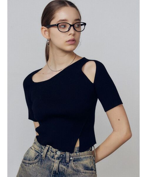 EMODA（エモダ）の「ブラックリムグラス（サングラス・レディース・ブラック・FREE）」の17枚目の写真