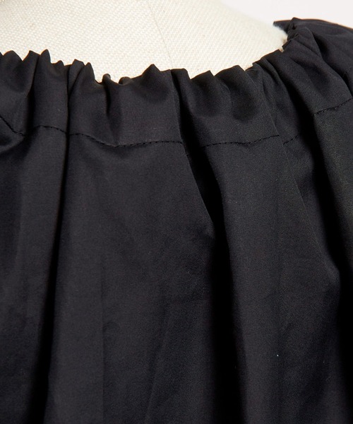 gomme（ゴム）の「クラッシュベルベット　ビジューワンピース（ワンピース・レディース・ブラック・MEDIUM）」の12枚目の写真