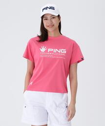PING（ピン）の「【PING APPAREL】TC天竺 半袖Ｔシャツ ＜LADIES LINE＞ (LADIES)（Tシャツ/カットソー）」