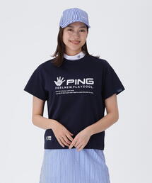 PING（ピン）の「【PING APPAREL】TC天竺 半袖Ｔシャツ ＜LADIES LINE＞ (LADIES)（Tシャツ/カットソー）」