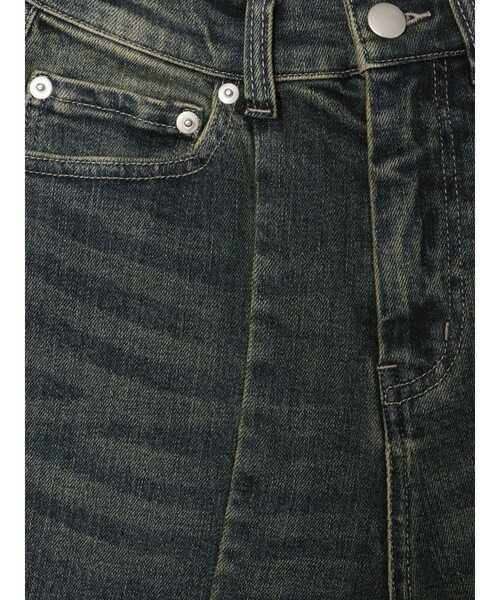 おたき カットアウトリボンデニムパンツ おたき カットアウトリボンデニムパンツ カットアウトとダメージ