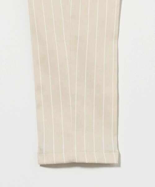 UNITED ARROWS（ユナイテッドアローズ）の「＜DEVORE＞ハーフギャザー ストライプ イージーパンツ（その他パンツ・メンズ・ベージュ・50/46/48）」の8枚目の写真