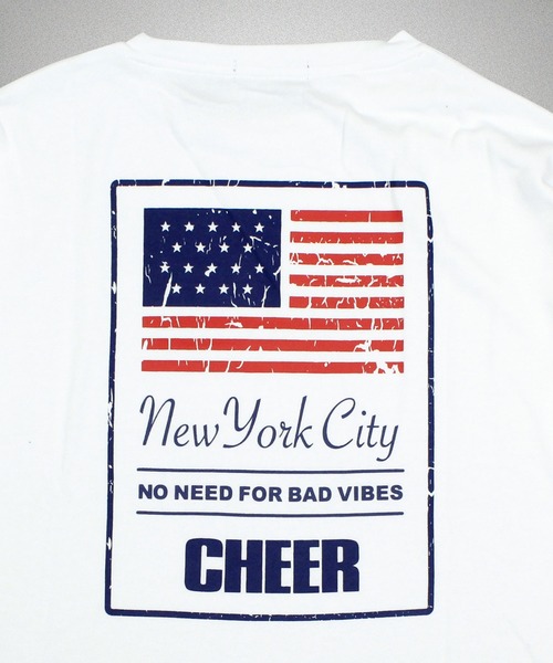 CHEER(チアー)の「バックプリントスウェットビッグトレーナー(スウェット・レディース・ブラック/ホワイト・S/L/M)」の14枚目の写真